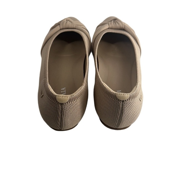 Vivaia Bibi Almond-Toe Knotted Flats sustainable comfort shoes - size 38 (US7.5) - Picture 6 of 10